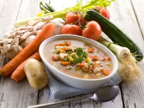 vegetables and soup wax