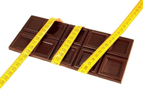 Single chocolate diet