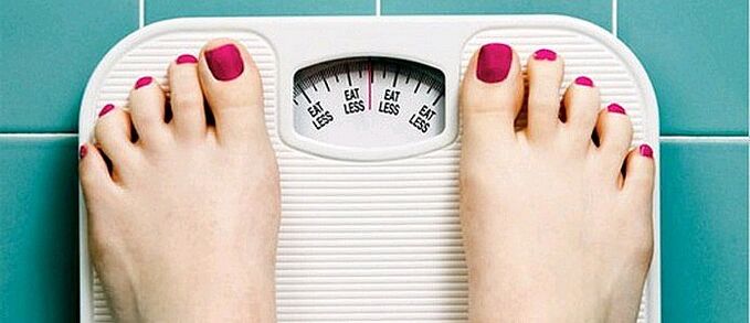 weight when losing weight
