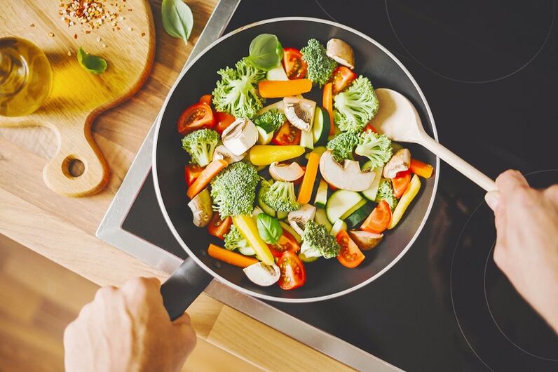 Prepare diet foods for weight loss