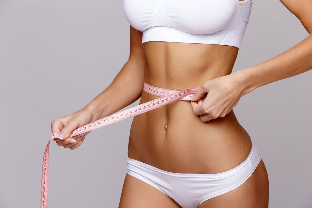 measure waist to lose weight at home