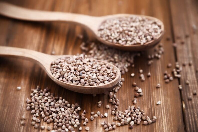 Lose weight in buckwheat